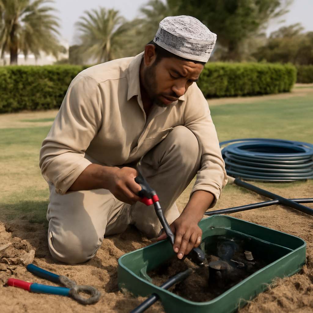 مشتل أشجار في عُمان