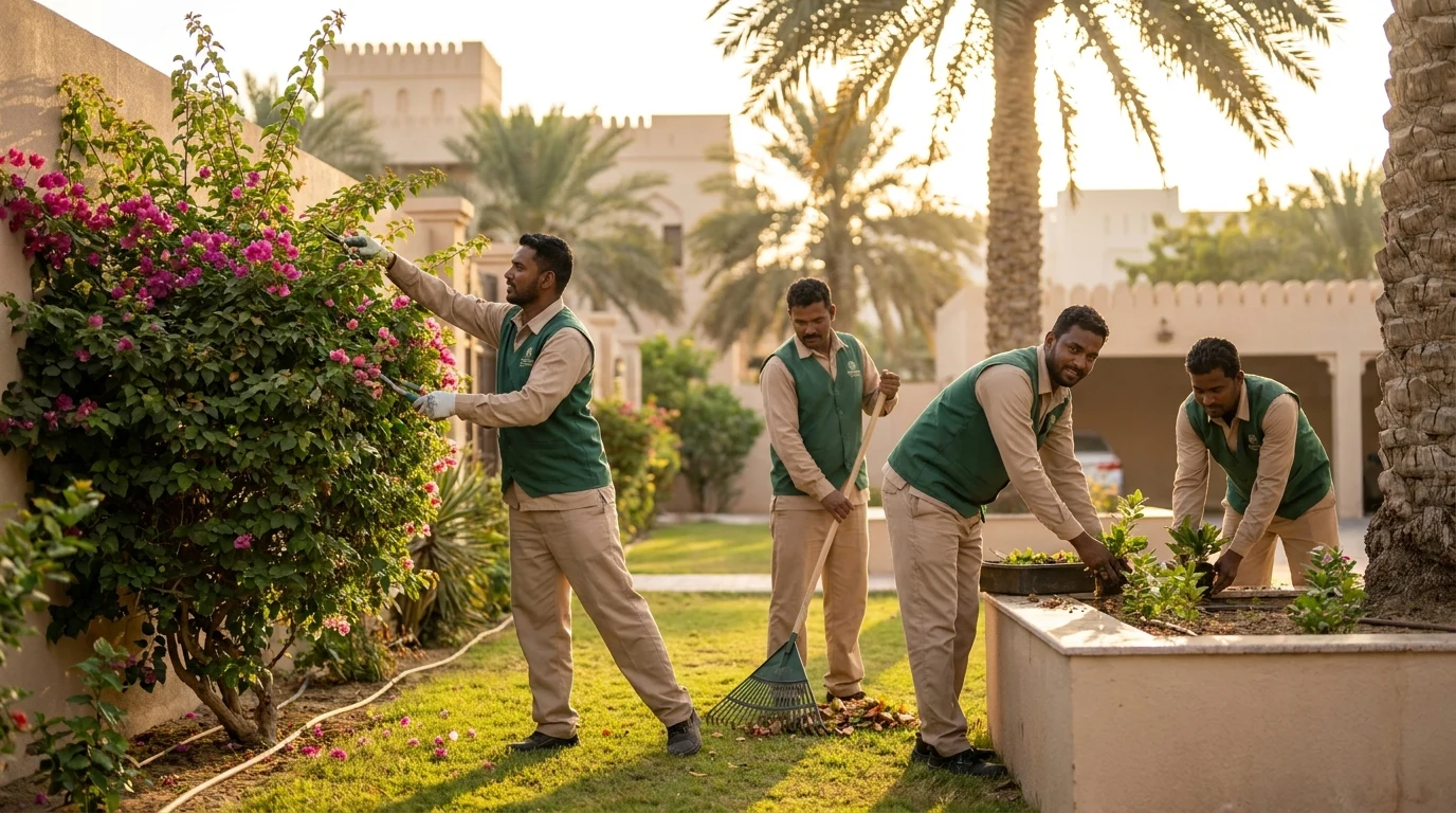 صيانة حدائق وقص أشجار 2